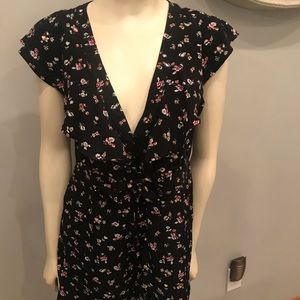 GB Black Floral Romper